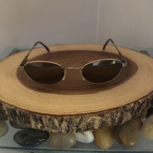 Vintage MAUI JIM Tradewind Polarized Sunglasses Antique Bronze Italy MJ 164-16